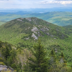 Bald Peak as seen from the Northeastern peak of Rocky Peak Ridge.