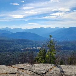 The expansive Southern view from Big Crow in the Autumn.