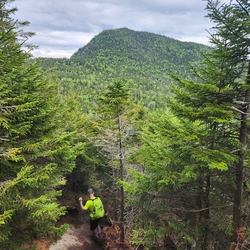Blake Peak as seen while descending from Colvin.