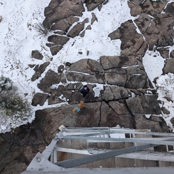 Sunny and Dan on St.Regis Fire Tower