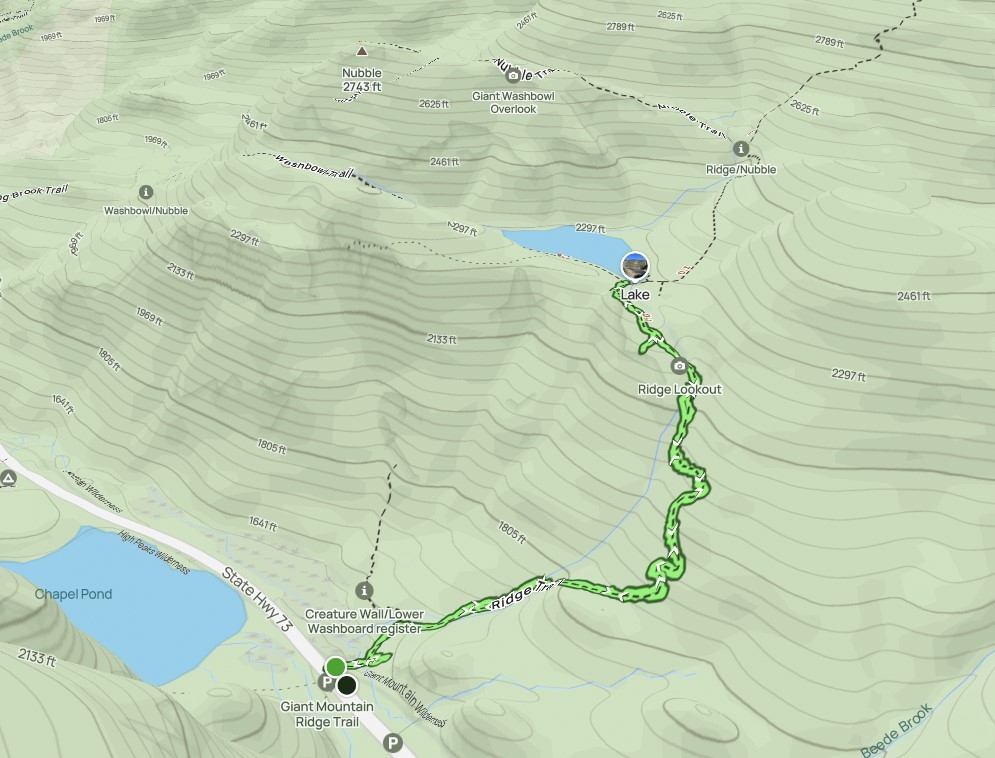 giant's washbowl hike