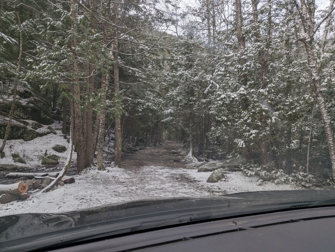 chapel pond camping area road