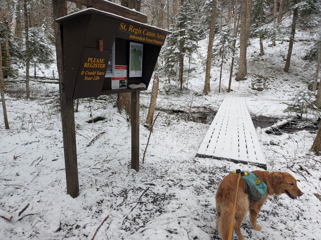 St Regis Mt trail register