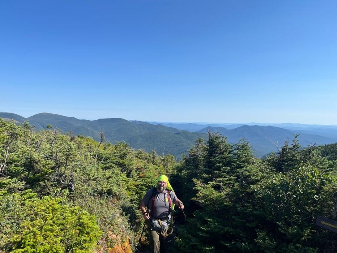 adam breaching  the ridge