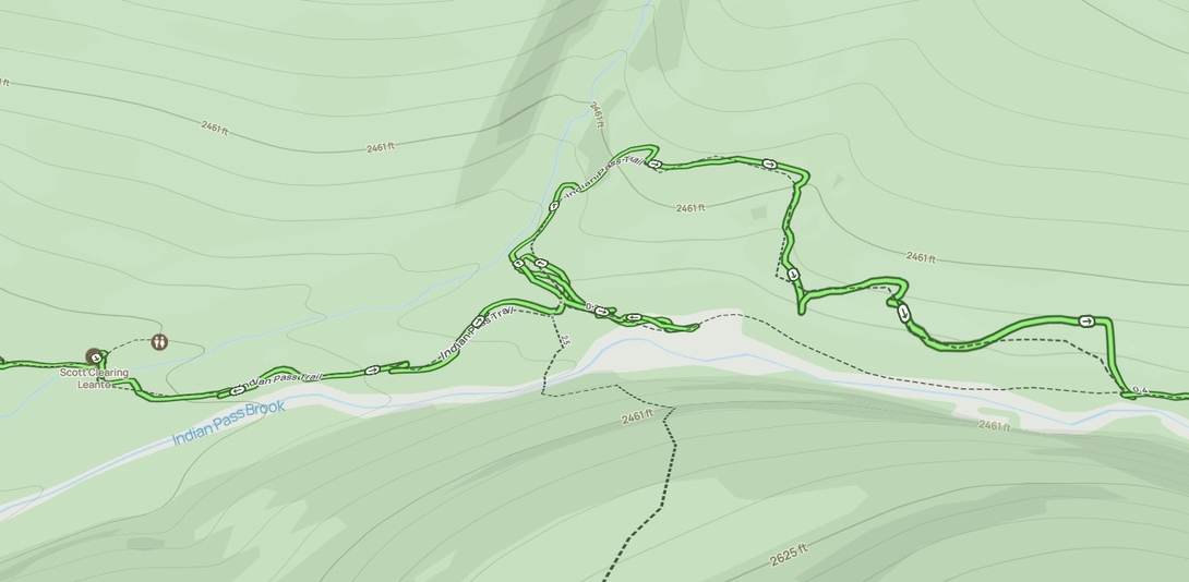 winter route and high road route