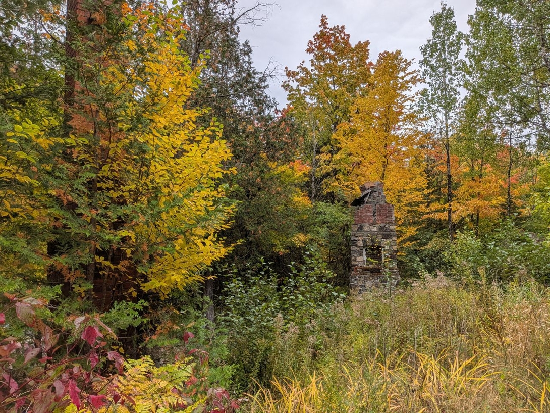 ruins at the end of the  hike