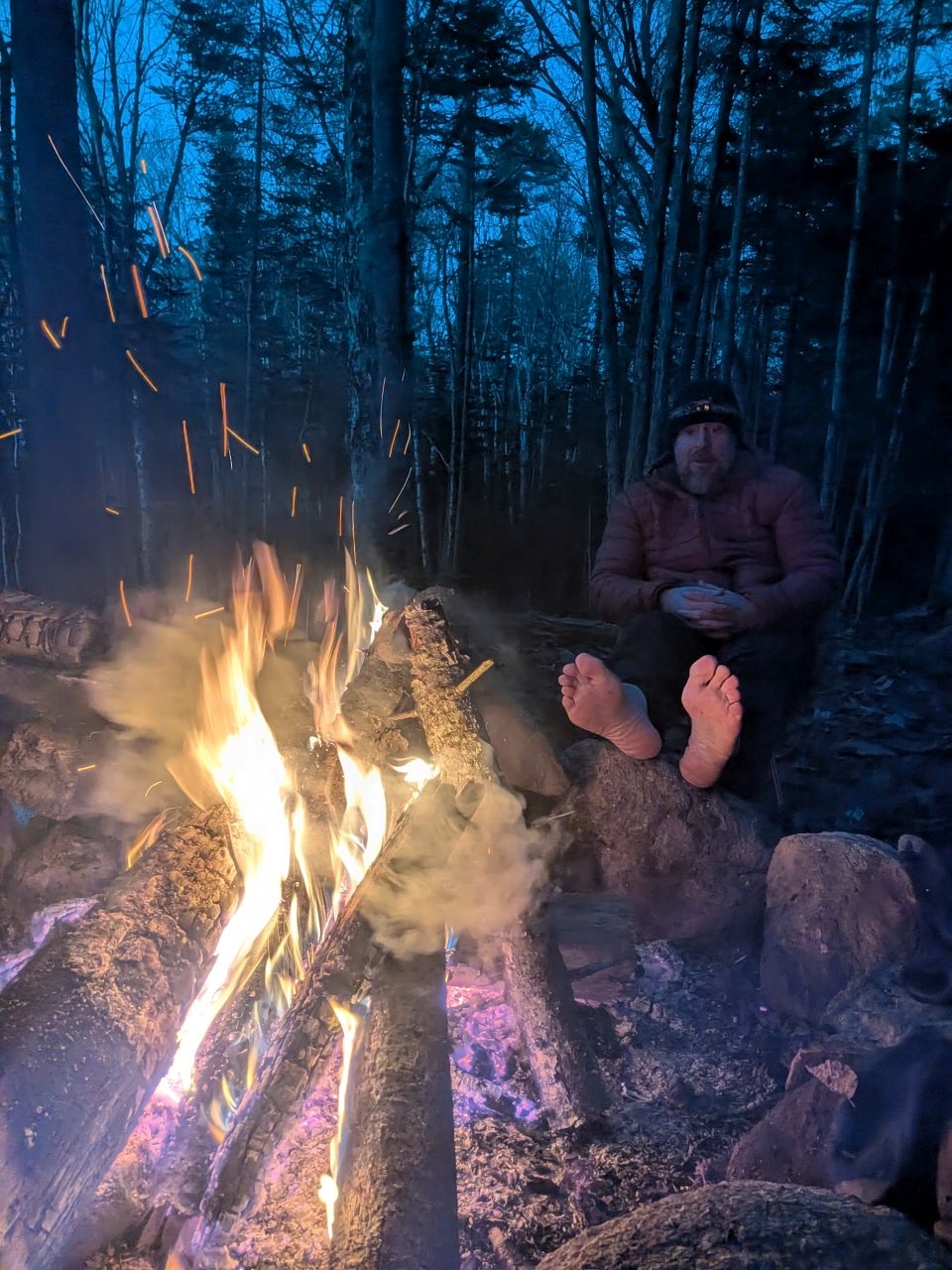 warming feet