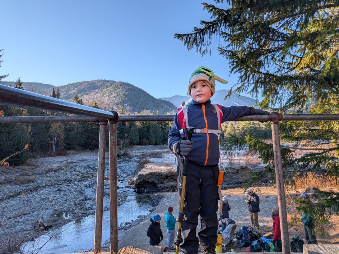 Marcy Dam for the first time